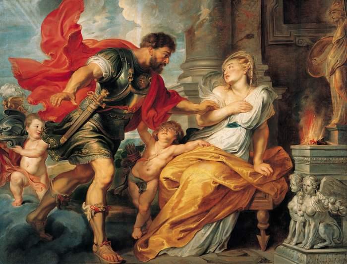 Marte e Rea Silvia, Peter Paul Rubens